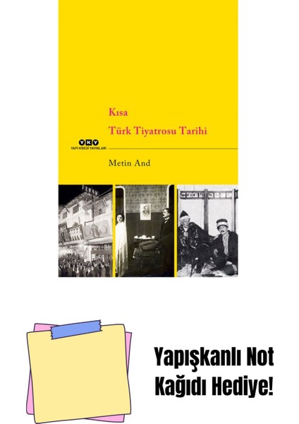 Kısa Türk Tiyatrosu Tarihi + Yapışkanlı Not Kağıdı