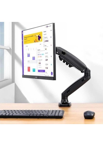 23.6”inç LCD LED Monitör Masa Üstü Full Hareketli Askı Aparatı