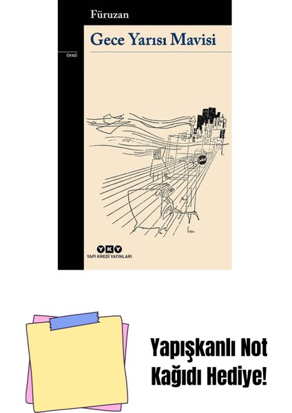 Gece Yarısı Mavisi + Yapışkanlı Not Kağıdı