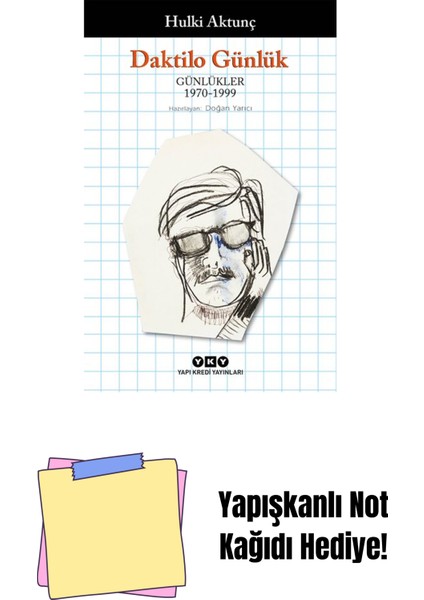Daktilo Günlük: Günlükler 1970-1999 + Yapışkanlı Not Kağıdı
