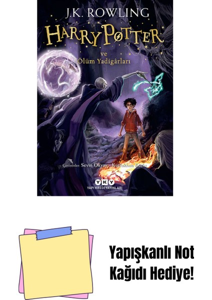 Harry Potter ve Ölüm Yadigârları + Yapışkanlı Not Kağıdı