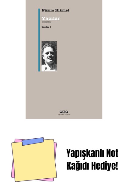 Yazılar 6 – Konuşmalar + Yapışkanlı Not Kağıdı