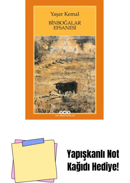 Binboğalar Efsanesi + Yapışkanlı Not Kağıdı