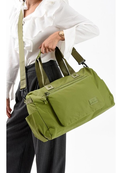 Unisex Kabin Boy Çapraz Askılı Omuz Çantası Seyehat Spor Çantası Hafif Paraşüt Kumaş 43*35 cm modelleri