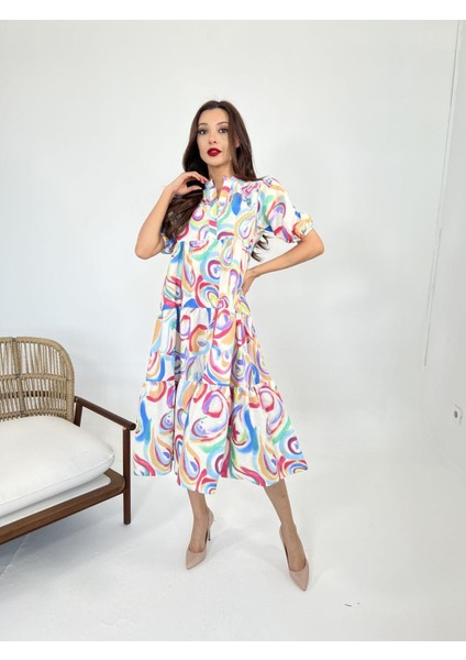 Runiquehome 5522 Elbise-Latina