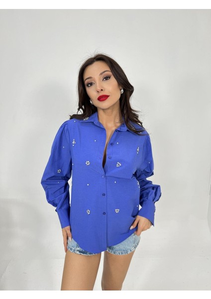 Runiquehome 6871 Gömlek-Mor