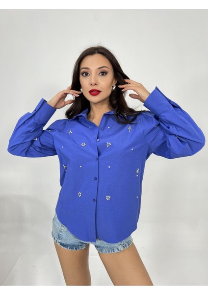 Runiquehome 6871 Gömlek-Mor