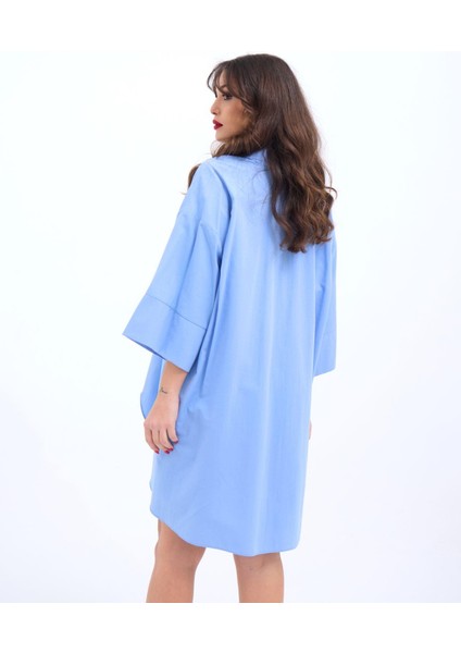 Runiquehome 4328 Gömlek-Mavi