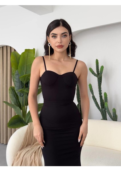 Runiquehome Dominic Eteği Büzgülü Midi Boy Elbise modelleri