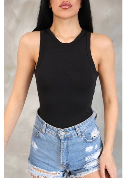 Runiquehome Kolsuz Badi Bluz - Siyah fiyatları