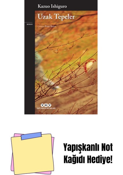 Uzak Tepeler + Yapışkanlı Not Kağıdı