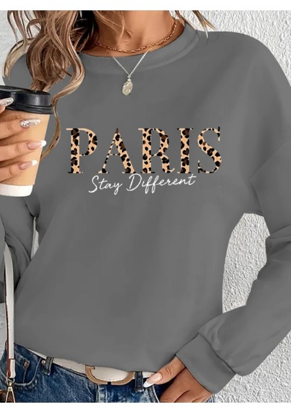 Runiquehome Kadın Uzun Kollu Bisiklet Yaka Desenli Viskon Iki Iplik Bluz fiyatları