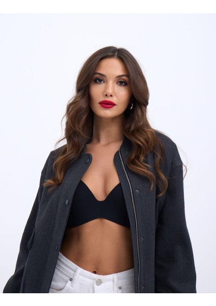 Runiquehome 6657 Ceket-Füme