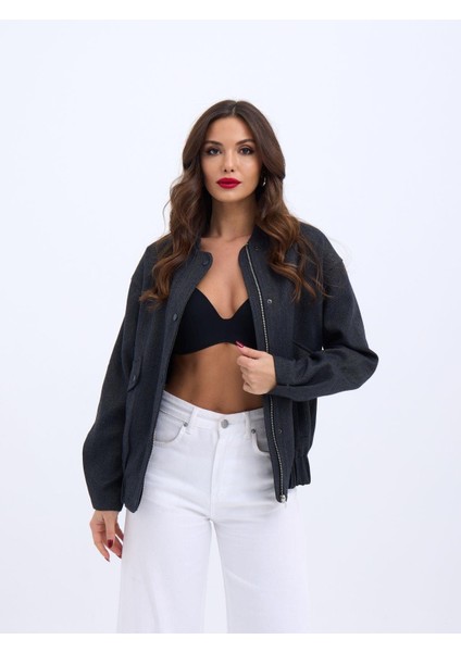 Runiquehome 6657 Ceket-Füme