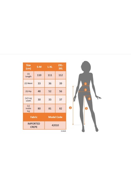 Runiquehome Kadın Yüksek Bel Cepli Geniş Kesim Ithal Krep Pantolon