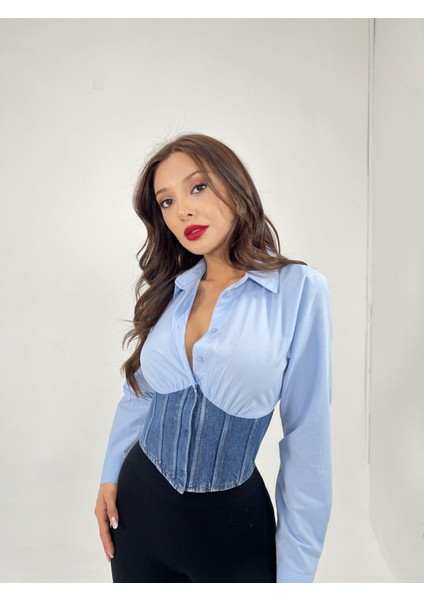 Runiquehome 6963 Gömlek-Mavi modelleri