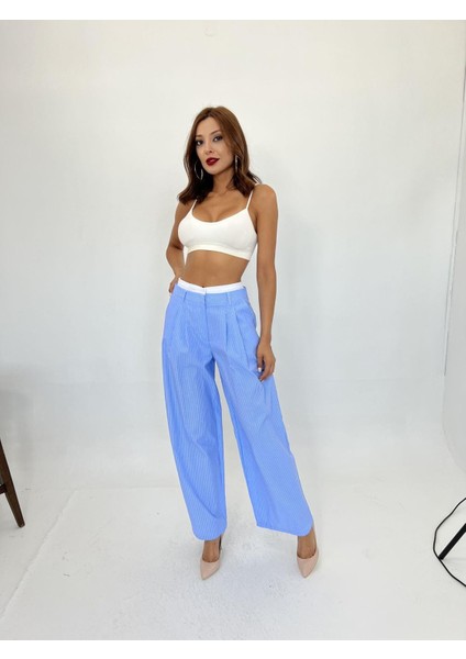 Runiquehome 7109 Pantolon-Dallas Çizgili modelleri