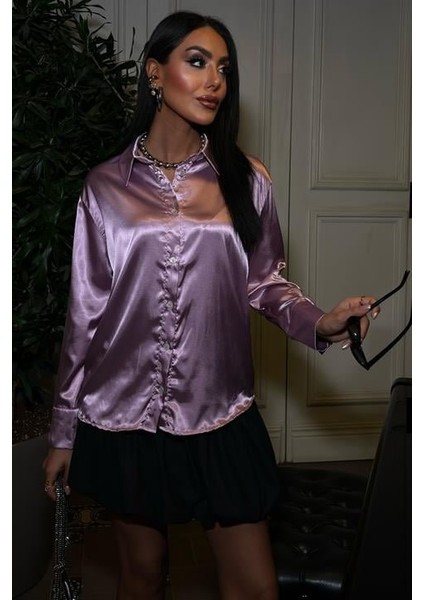 Runiquehome Premium Saten Gömlek 3438 indirimleri