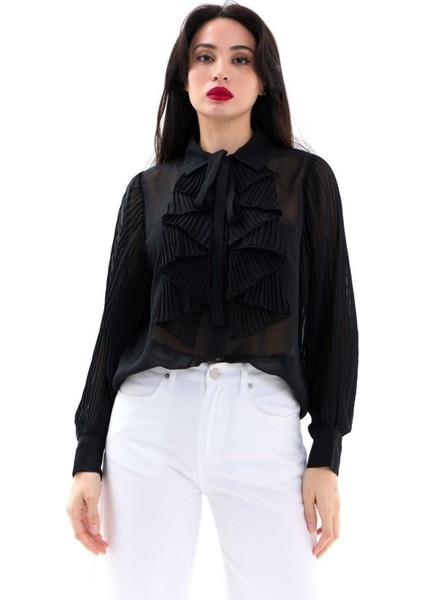 Runiquehome 5535 Gömlek-Siyah