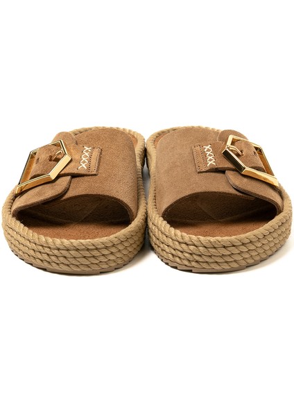 COR12-00037 Bohonomad Corsica Kadın Terlik Latte fırsatları