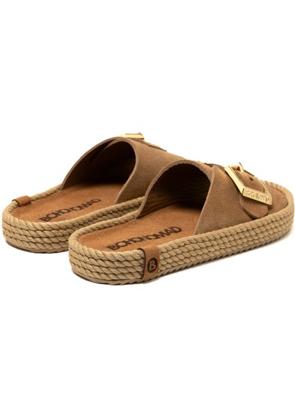 COR12-00037 Bohonomad Corsica Kadın Terlik Latte indirimleri