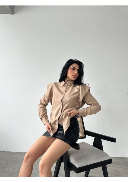 Runiquehome Omuz Tasarım Detaylı Gömlek fiyatları