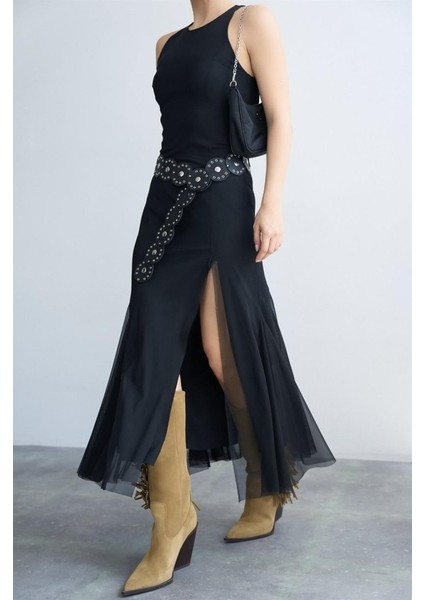 Runiquehome Tül Elbise - Siyah fiyatları