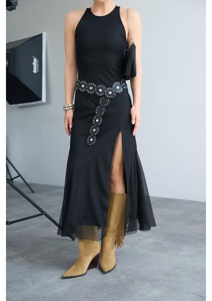 Runiquehome Tül Elbise - Siyah indirimleri