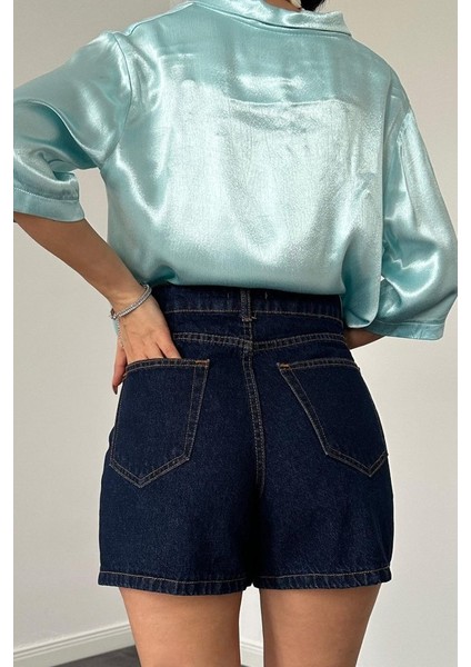 Runiquehome Mavi Summer Şort modelleri