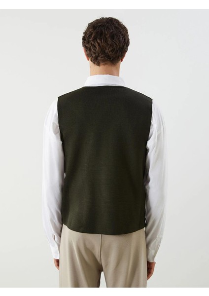 Lcwaıkıkı Standart Kalıp V Yaka Erkek Triko Yelek (W5) fırsatları