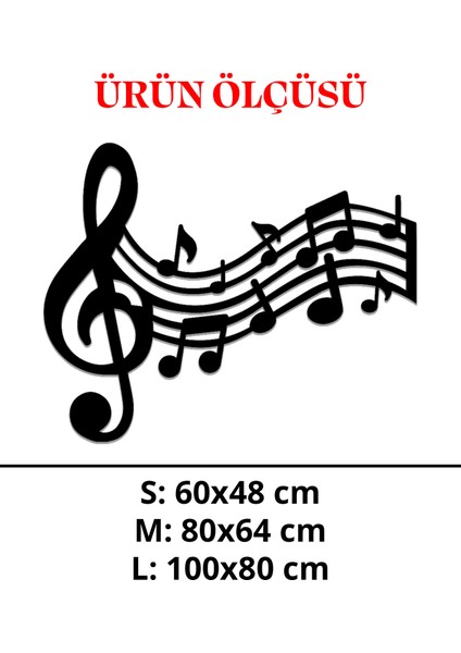 LED Işıklı Sol Anahtarı ve Notalar Müzik Temalı Tablo Duvar Dekorlu Gece Lambası fırsatları