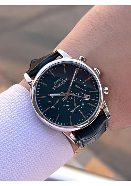 Deri Kordon Iç Fonksiyonları Aktif 10 Atm Suya Dayanıklı Erkek Kol Saati ESL.09.2481.2.02 fiyatları