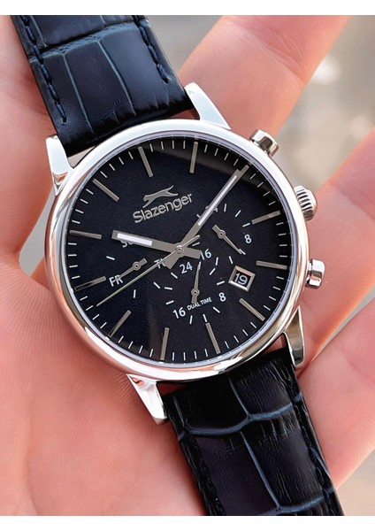 Deri Kordon Iç Fonksiyonları Aktif 10 Atm Suya Dayanıklı Erkek Kol Saati ESL.09.2481.2.02 modelleri