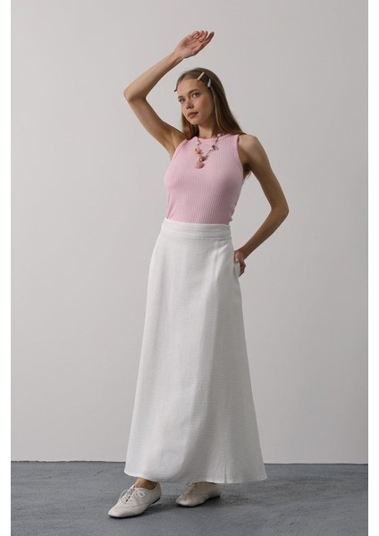 Runiquehome Keten Etek - Beyaz fırsatları