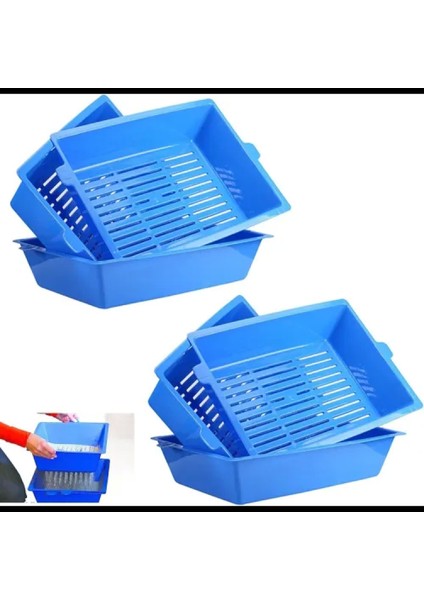 3 Katlı Kedi Tuvaleti Elekli Kedi Tuvaleti fiyatları