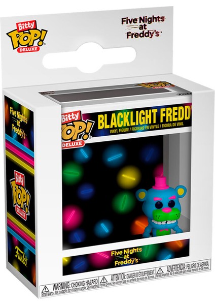 Bitty Pop Deluxe Five Nights At Freddy's - Blacklight Freddy modelleri