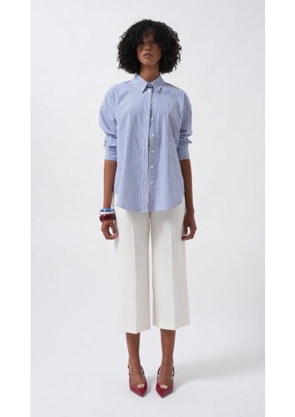 Runiquehome Çizgili Basic Gömlek fiyatları