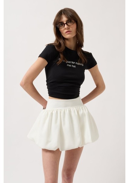 Runiquehome Balon Detay Mini Etek modelleri