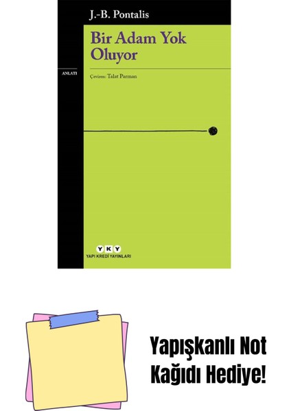 Bir Adam Yok Oluyor + Yapışkanlı Not Kağıdı