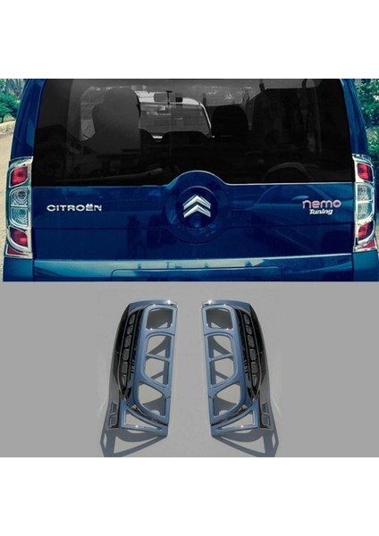 Citroen Nemo Uyumlu Stop Çerçevesi 2 Prç. Abs Krom 2007 ve Üzeri fiyatları