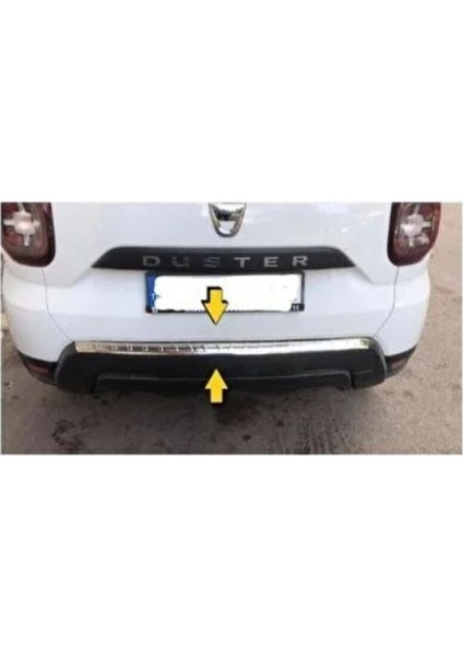 Dacia Duster Uyumlu Arka Eşiği 2018 Üzeri Paslanmaz Krom fiyatları
