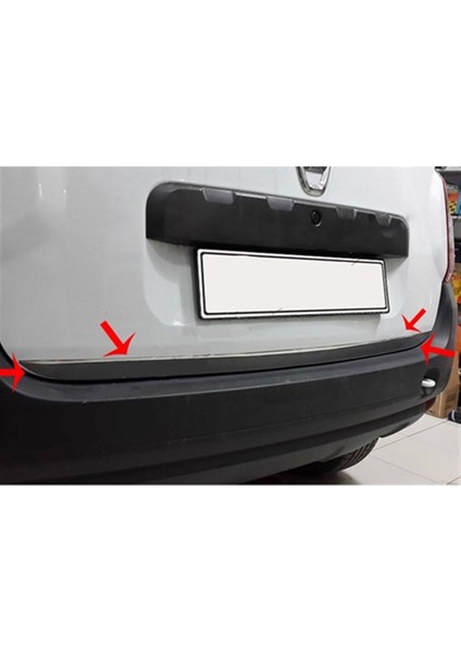 Dacia Duster Uyumlu Bagaj Alt Çıtası 2010-2017 Paslanmaz Krom fiyatları