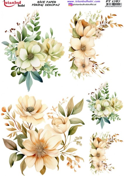 Istanbul Hobi Pirinç Dekopaj PT1787