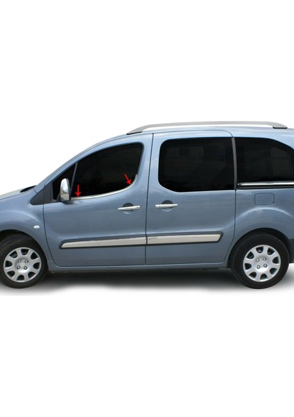 Citroen Berlingo Uyumlu Cam Çıtası 2 Parça 2008 Üzeri Paslanmaz Krom fiyatları