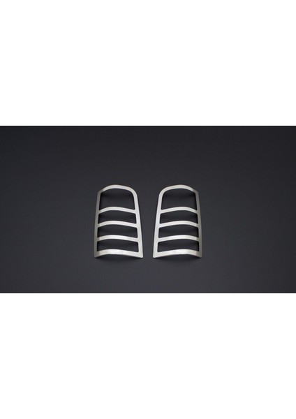 Citroen Berlingo Uyumlu Stop Çerçevesi 2 Parça 1996-2008 Paslanmaz Krom