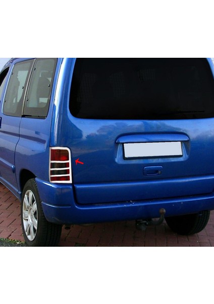 Citroen Berlingo Uyumlu Stop Çerçevesi 2 Parça 1996-2008 Paslanmaz Krom fiyatları