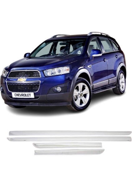 Chevrolet Captiva Uyumlu Yan Kapı Çıtası 4 Parça 2006 ve Üzeri Paslanmaz Krom fiyatları