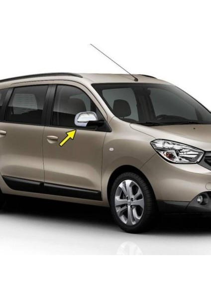 Dacia Lodgy Uyumlu Ayna Kapağı 2 Parça 2012 Üzeri Paslanmaz Krom fiyatları