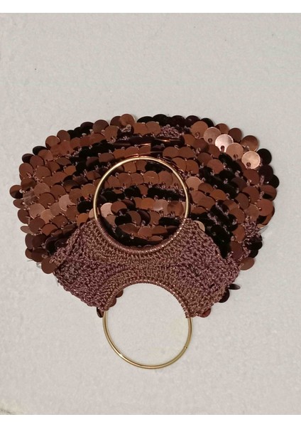 Müjde Pullu Çanta Bronz/ Kapalı Bakır modelleri