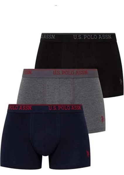 Erkek 3'lü Kutulu Boxer -Çoklu Renk